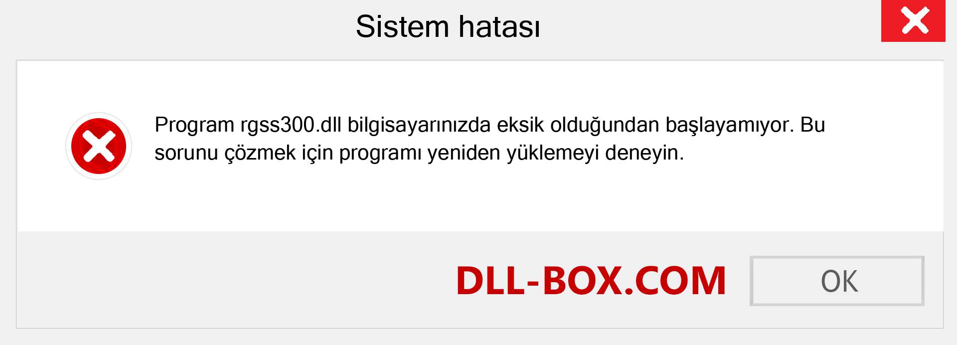 rgss300.dll dosyası eksik mi? Windows 7, 8, 10 için İndirin - Windows'ta rgss300 dll Eksik Hatasını Düzeltin, fotoğraflar, resimler